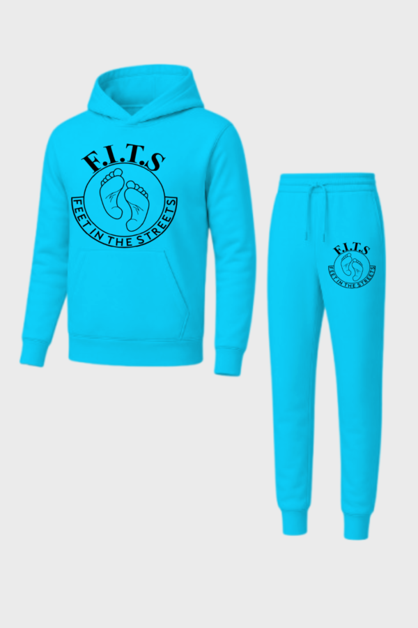 black on baby blue