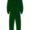 black on dark green hc