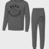 black on dark grey