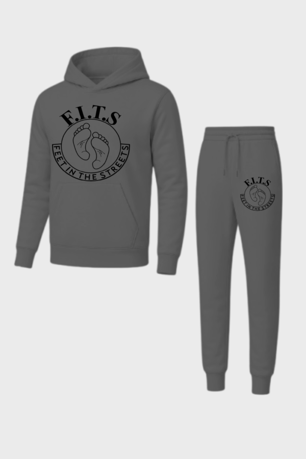 black on dark grey