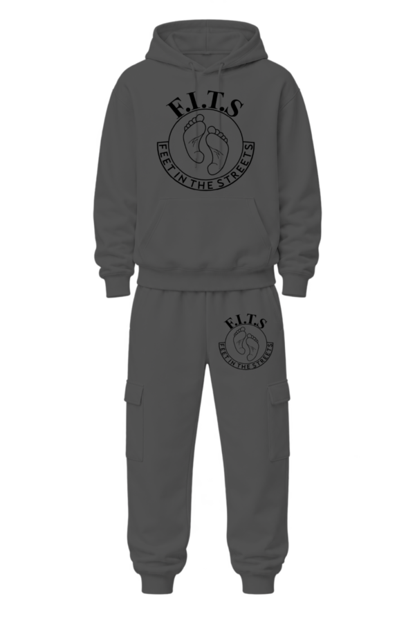 black on dark grey hc