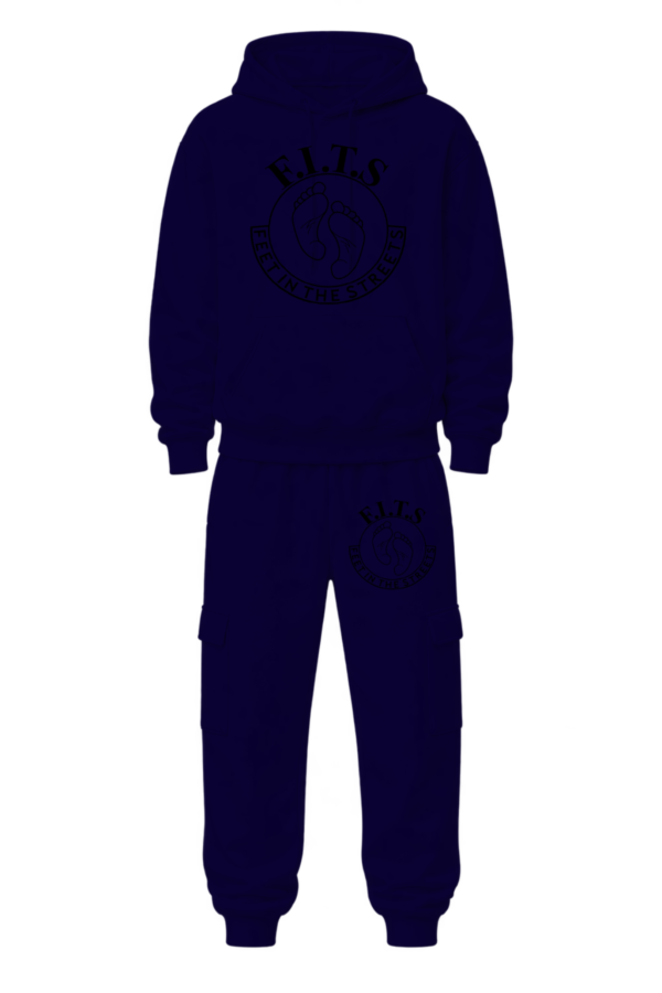 black on navy hc