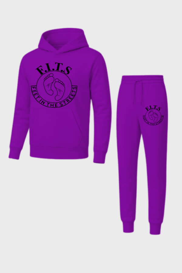 black on purple