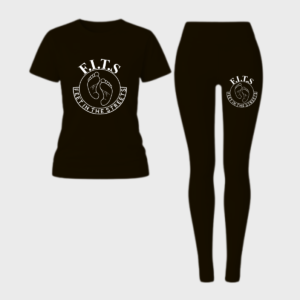 white on black leg