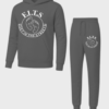 white on dark grey