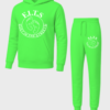 white on light green