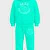white on mint white on mint