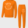 white on orange