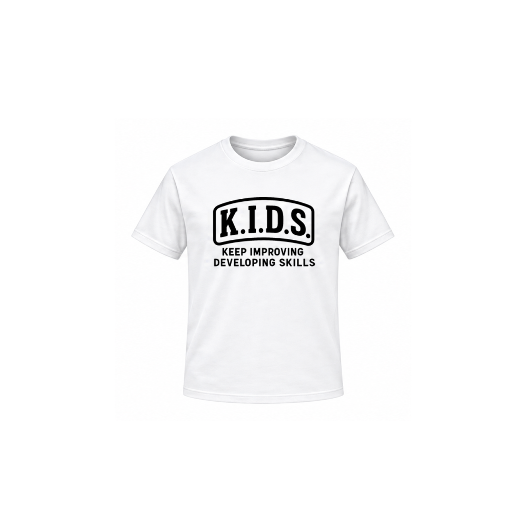 kids white exact logo dads template