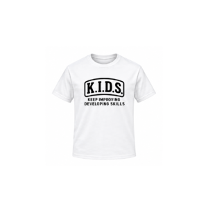 kids white exact logo dads template